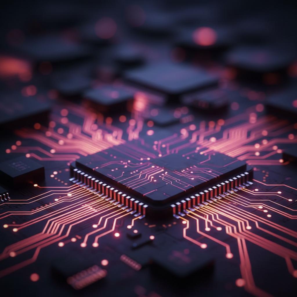 AI neural network visualization showing interconnected nodes and data flows